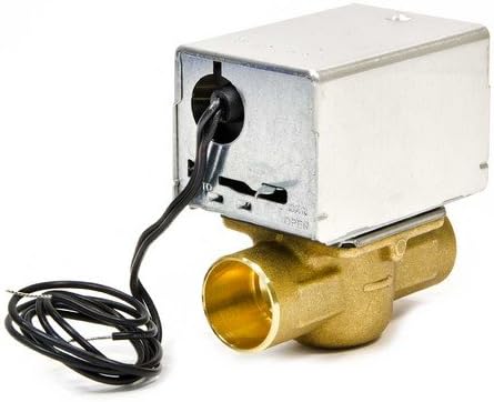 RESIDEO Honeywell V8043A1037 1Inch Sweat Connection Zone Valve Normally Closed (24V)