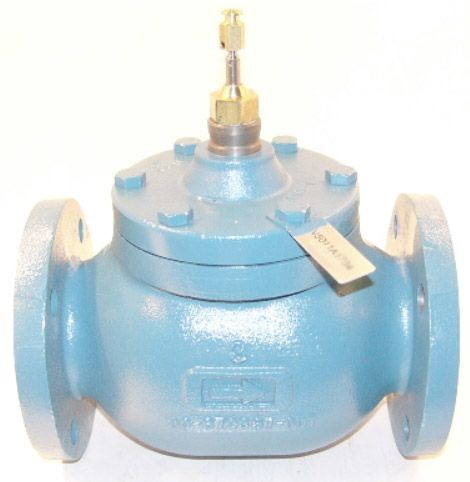 HONEYWELL Honeywell V5011A1734 2-1/2 Inch Two-Way Flanged Globe Valve 63 Cv