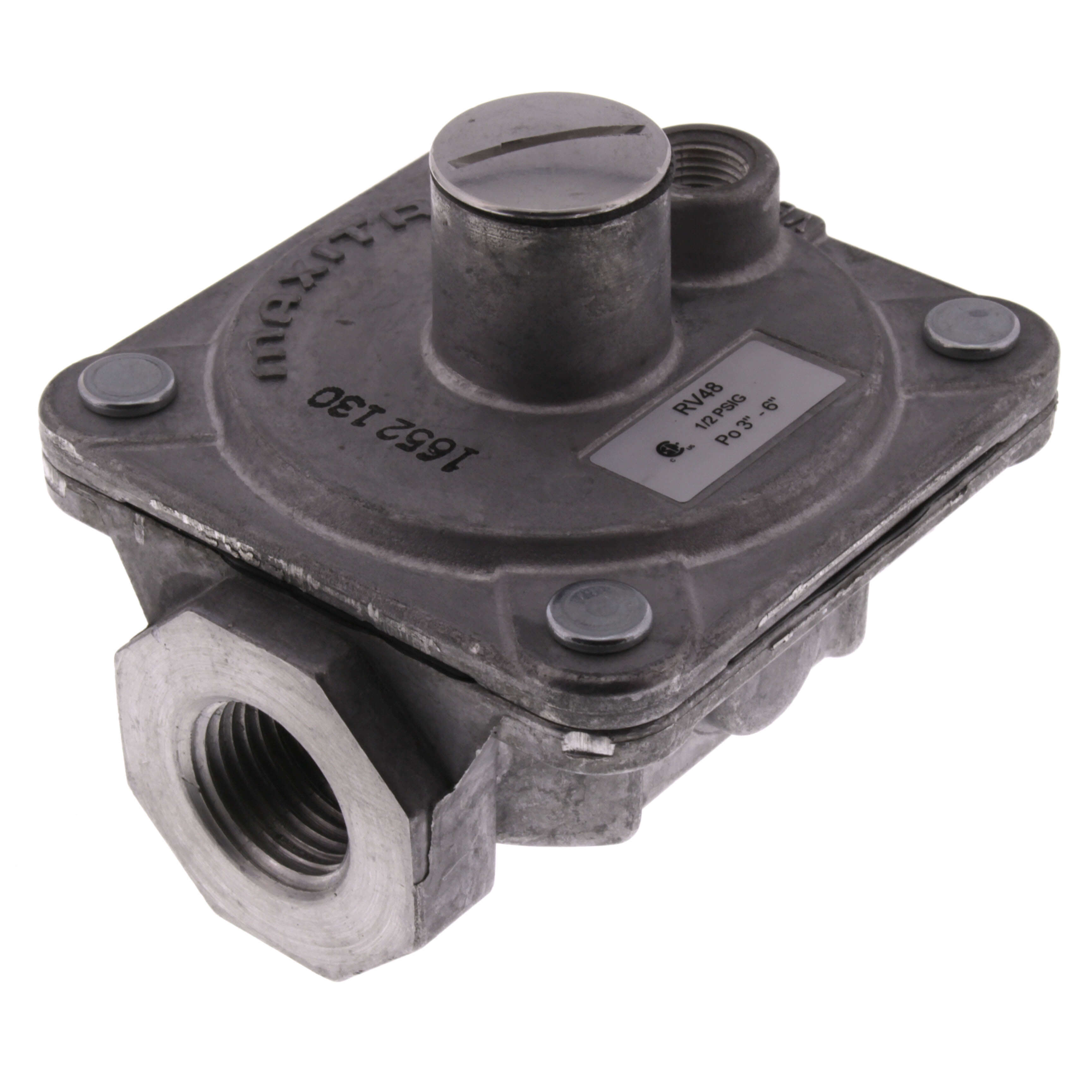 MAXITROL Maxitrol RV48-1/2 Gas Regulator 1/2 psi Inlet Pressure