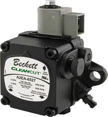 RW BECKETT Beckett PF20322U Single Stage Clean Cut Oil Pump With 120v Solenoid A2EA6527BX6X1L Replaces PF10322U