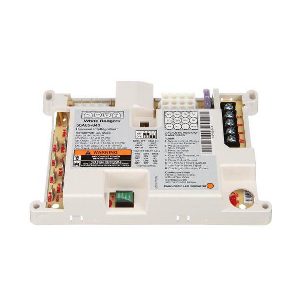 WHITE-RODGERS White-Rodgers 50A65-843 Universal Silicon Nitride Hot Surface Ignition Control With Variable Timings