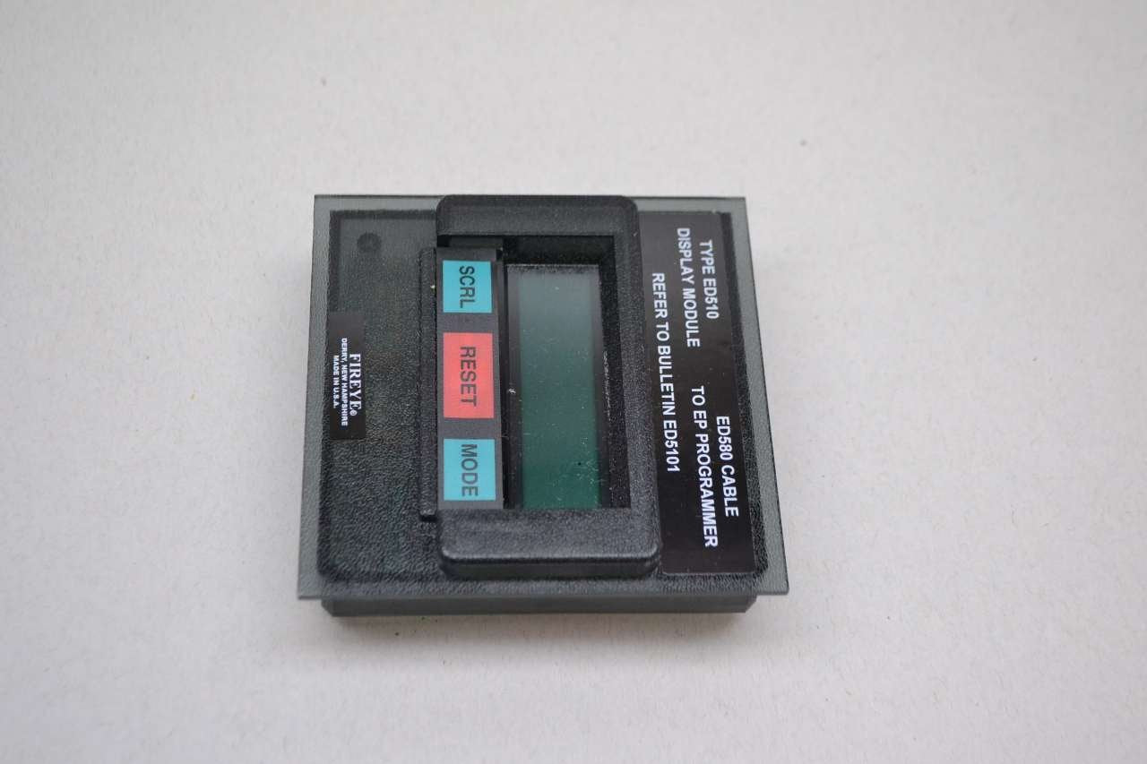 FIREYE Fireye ED510 Display Module with Keypad 2 Line x 16 Character LCD