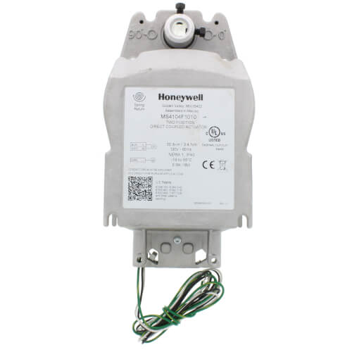 HONEYWELL Honeywell MS4104F1010 Two Position Actuator 120V 30 lb-in