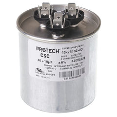 RHEEM Rheem 43-25133-23 Capacitor 40/10/440 Dual Round