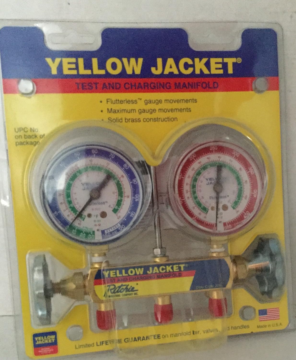 YELLOW JACKET 41212 MANIFOLDS & GAUGES