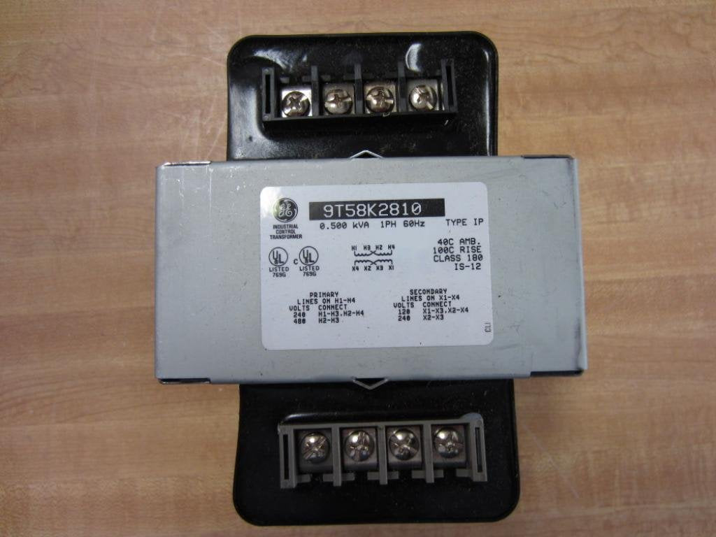 GENERAL ELECTRIC General Electric 9T58K2810 Transformer 0.500kVA Industrial Control