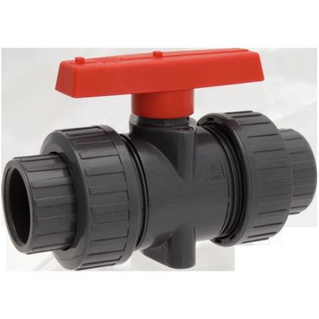 HAYWARD Hayward TBB1010CPEG 1-Inch True Union Ball Valve Gray