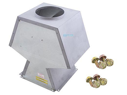 RAYPAK Raypak 003723 Indoor Draft Hood for 130A 155A Series Heaters