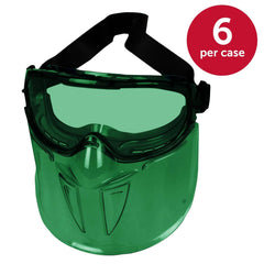 KleenGuard 18633 The Shield Safety Goggles with Face Shield IRUV Shade 5.0 Anti-Fog Lens