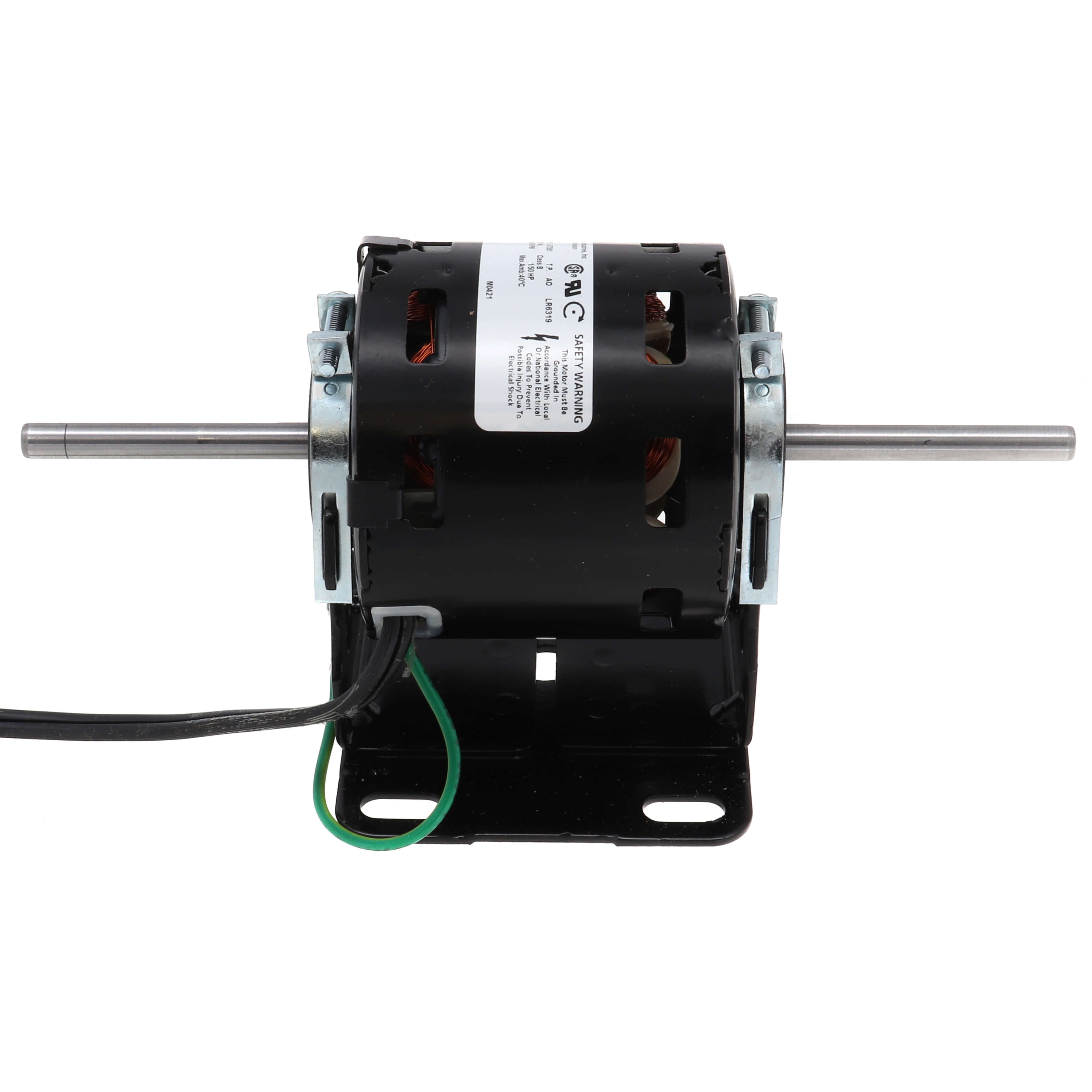 GENTEQ MOTORS Fasco D1104 3.3 Frame Shaded Pole Loren Cook OEM Replacement Motor 1/50HP 1550rpm 115V 60 Hz 0.9amps