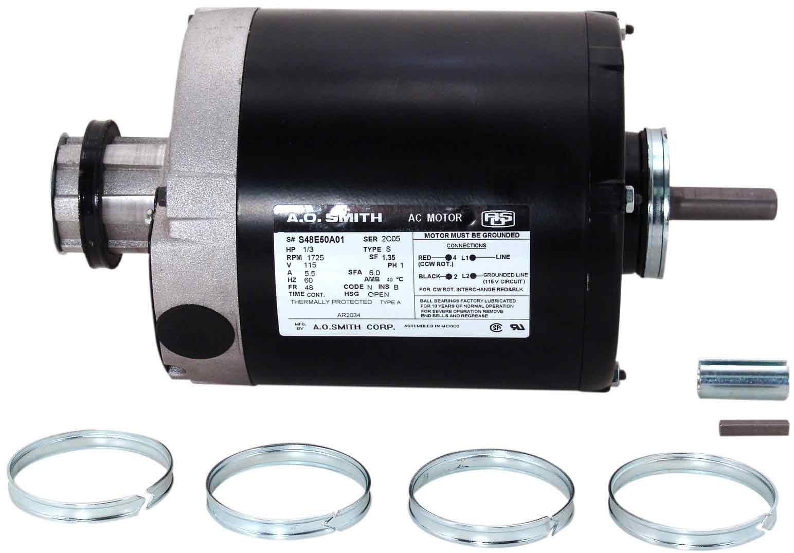 CENTURY MOTORS AR2034 SPLIT PHASE MOTORS