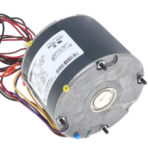 GENTEQ MOTORS Fasco D1071 Motor Single 1100 RPM 1/6 HP 208-230V Replacement