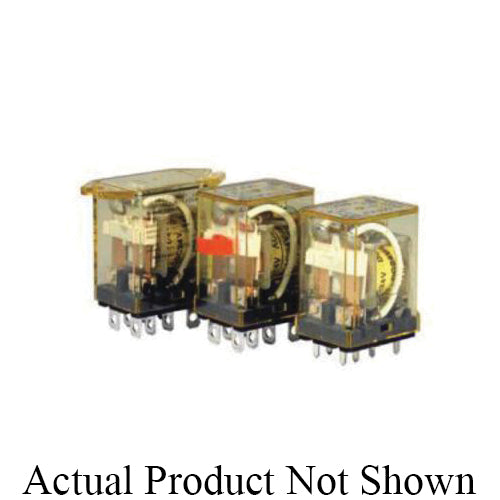 IDEC IDEC RH2B-UDC12V Relay 12VDC 10A DPDT (27.5x21x42) mm Socket Replacement MPN