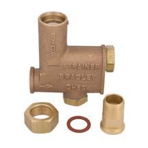 Bradley S60-003 Brass Stop Strainer and Check Valve Kit