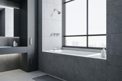 Central Brass 0968-Z Three Handle Tub & Shower Set Chrome