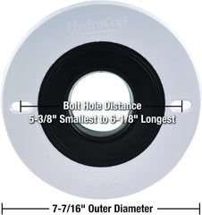 Danco HCP110X Hydrocap Wax Ring Cap White