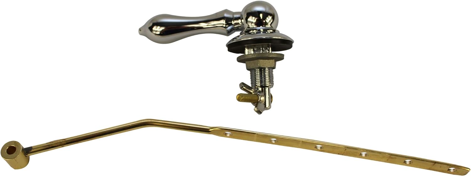 DANCO Danco 89447A Decorative Toilet Tank Lever Right Front/Side Mount Handle Replacement Chrome Handle