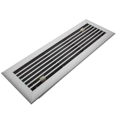 Hart & Cooley 10740 Royalaire Floor Diffuser Aluminum Adjustable Air Pattern 4 x 14