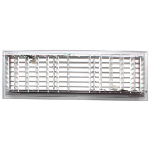 HART & COOLEY Hart & Cooley 10740 Royalaire Floor Diffuser Aluminum Adjustable Air Pattern 4 x 14