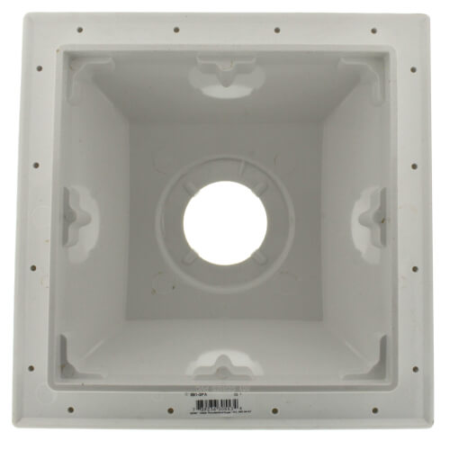 SIOUX CHIEF Sioux Chief 861-3PX SquareMax PVC Floor Sink Drain Body 3 Inch White