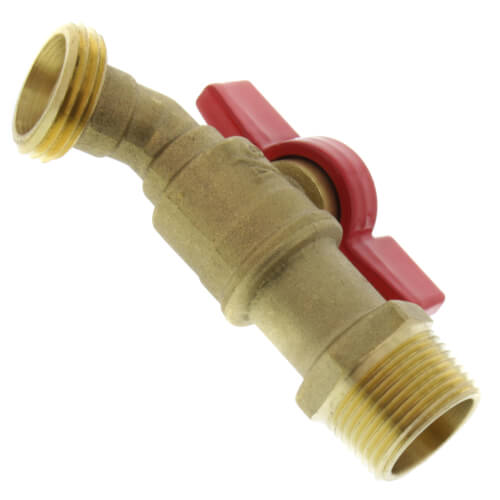 WATTS Watts 0123632 Series LFBD-QT 3/4 in. Male Threaded x GHT Boiler Drain Valve