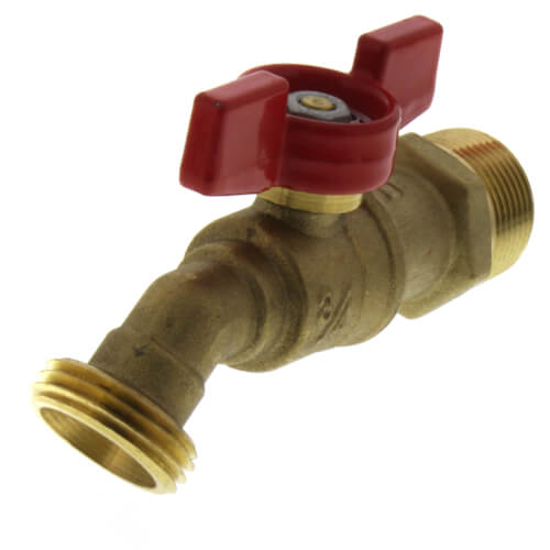 WATTS Watts 0123632 Series LFBD-QT 3/4 in. Male Threaded x GHT Boiler Drain Valve