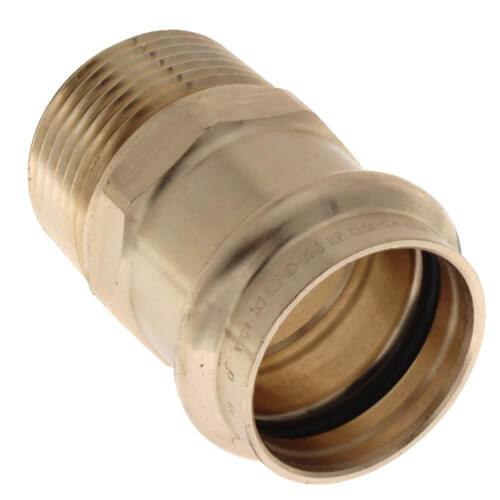VIEGA Viega 79245 ProPress Adapter 1 x 1 Bronze