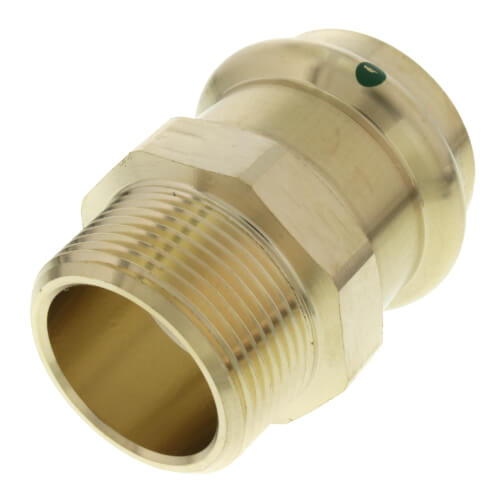 VIEGA Viega 79270 ProPress Male Adapter Bronze 1-1/2 x 1-1/4 Lead Free