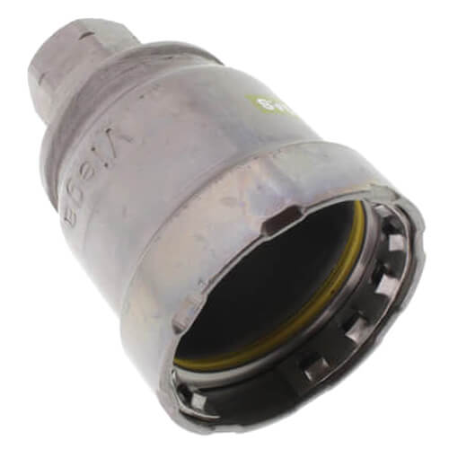 VIEGA Viega 25606 MegaPressG Adapter 1-1/2 x 1/2 Press-Fit x Female Adapter