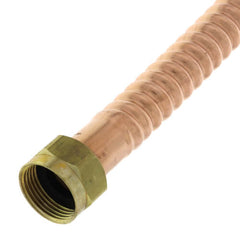 BRASSCRAFT BrassCraft WB00-15N Water Heater Connector Corrugated Copper 15 inch 3/4 inch FIP x 3/4 inch FIP