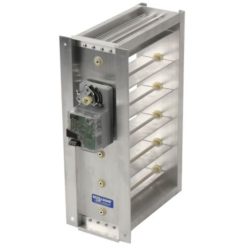 EWC CONTROLS EWC Controls 10X16 ND Motorized Damper Rectangular Bottom Mount