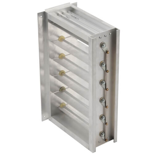 EWC CONTROLS EWC Controls 10X16 ND Motorized Damper Rectangular Bottom Mount