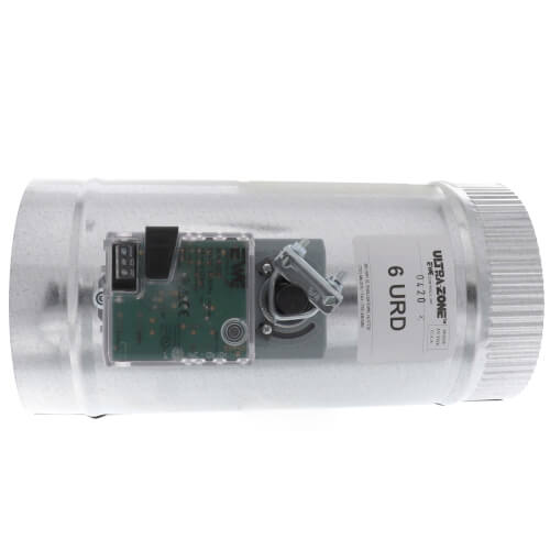 EWC CONTROLS Ewc Controls 6 URD Motorized Damper Air Quality Round