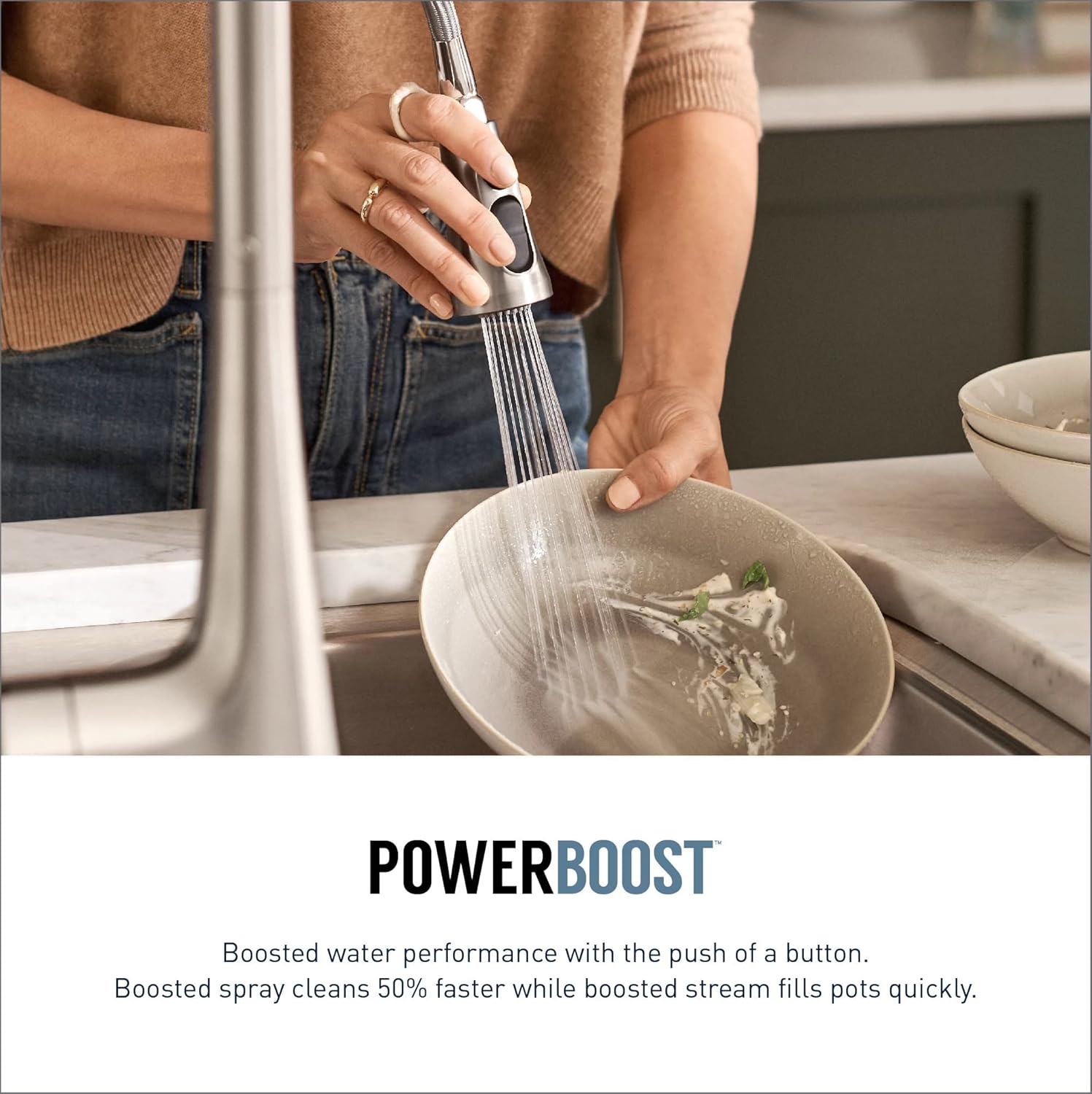 MOEN Moen 7864 Sleek Chrome One-Handle Pulldown Kitchen Faucet