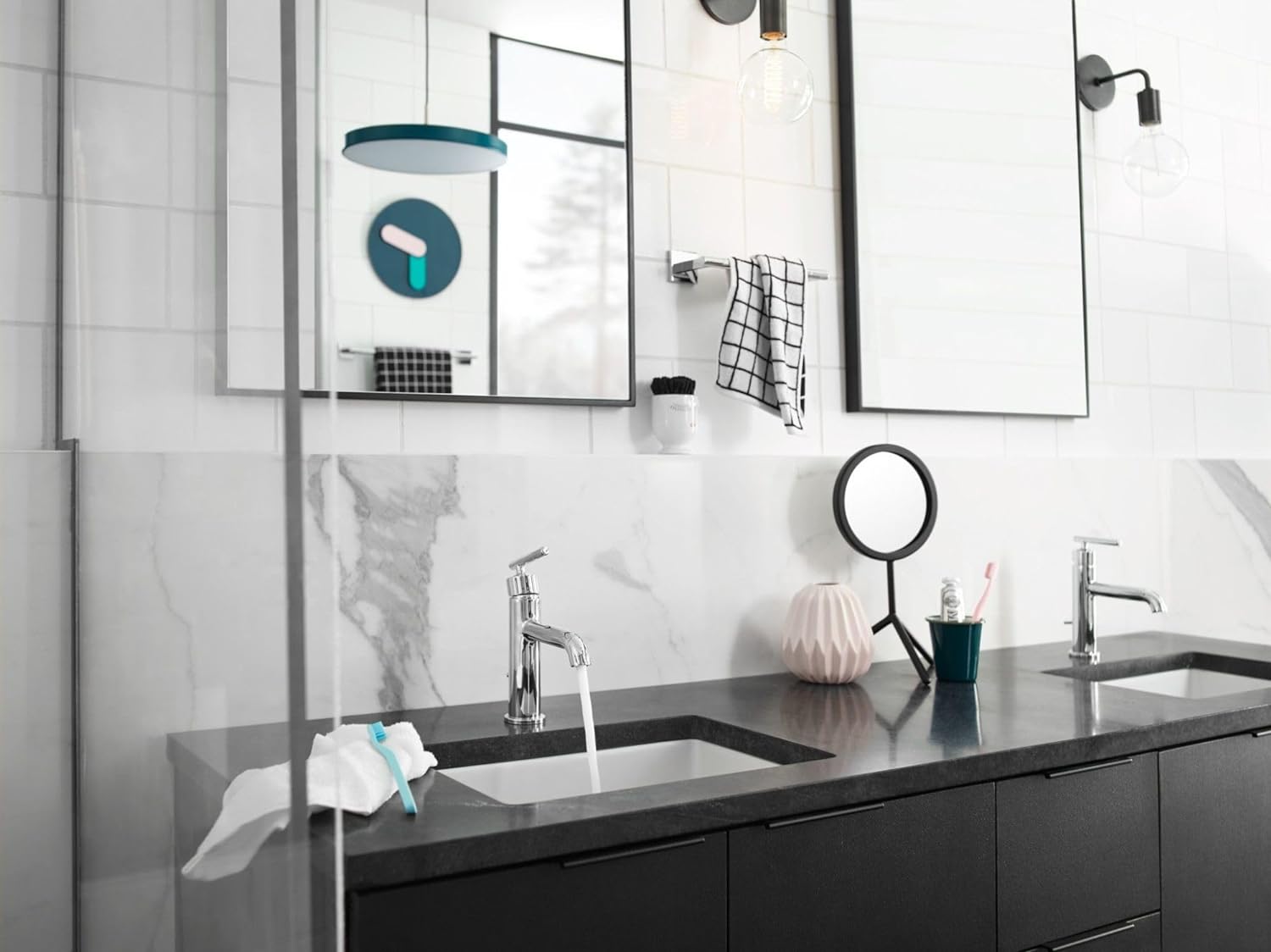 MOEN Moen 6145 Gibson One-Handle Chrome Bathroom Faucet