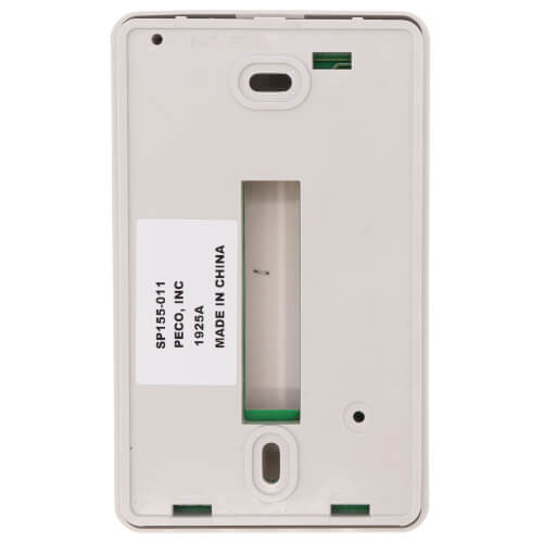 PECO Peco SP155-011 Commercial Thermostat Dual Setpoint 24 Volts White