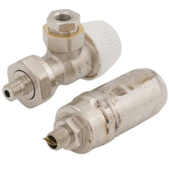 RESIDEO Honeywell Home V2043HSL10 One-Pipe Steam Thermostatic Radiator Valve Pack Includes Air Vent
