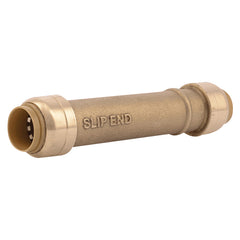 Sharkbite U3020LF Coupling Slip Coupling 1in Push-Fit Brass