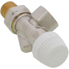 RESIDEO Honeywell Home V2040ASL15 1/2 Horizontal Angle Threaded Radiator Valve