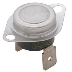 SUPCO Supco SLS300 Thermostat Automatic Reset Rollout Switch 300 Degree F Cut Out Temperature 250 Degree F Cut in Temperature 45 Degree Angle 1/4 Terminal