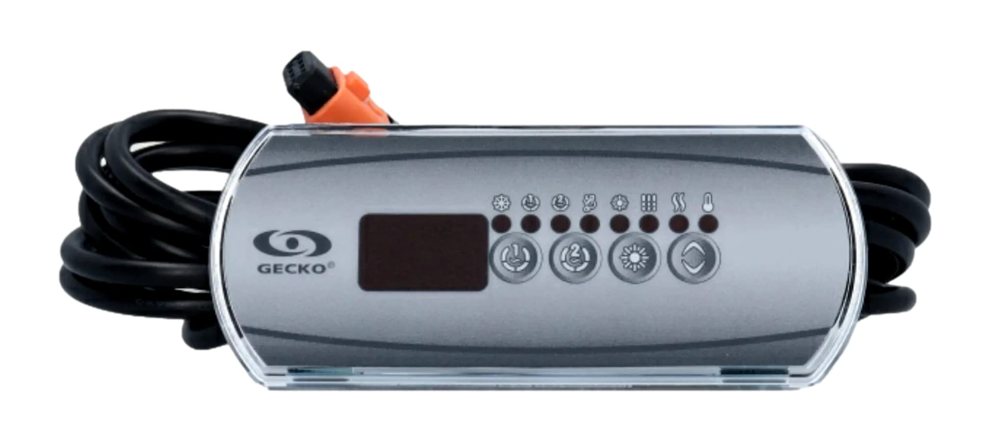 GECKO ALLIANCE Gecko 0607-008002 in.K200 Keypad 2 Pump 4 Button LED Overlay
