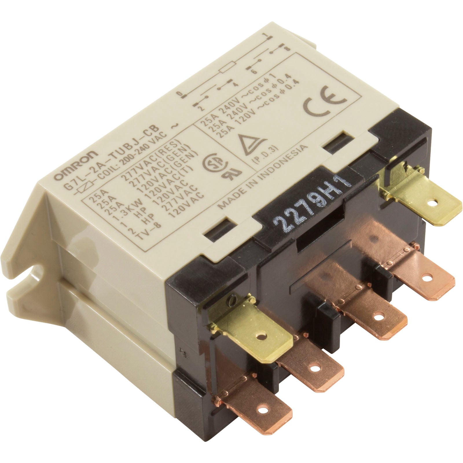 INTERMATIC Intermatic 143T135 Relay DPST 240VAC 2-Pole Pool and Spa Control