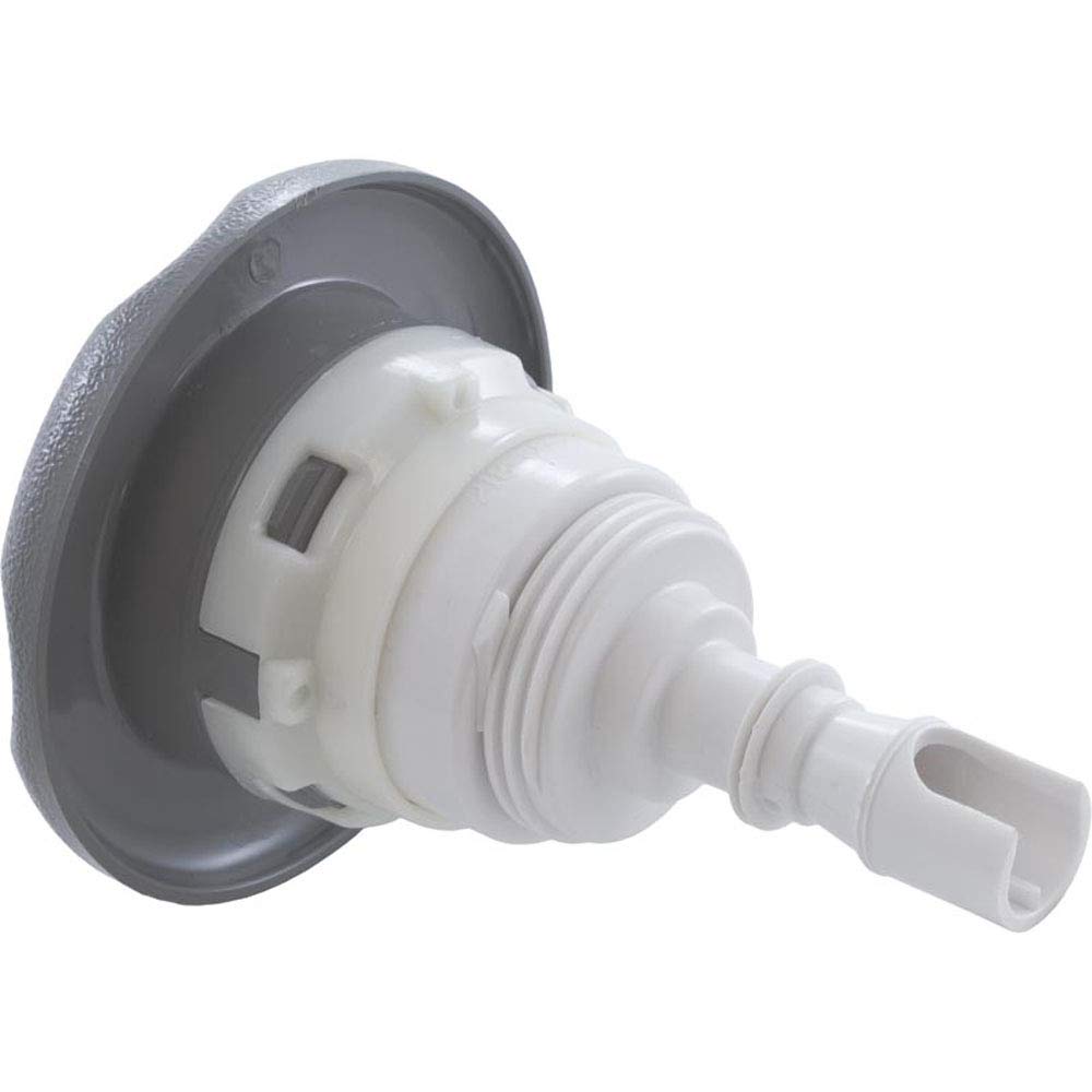 WATERWAY PLASTICS Waterway Plastics 229-8017 Jet Internal Poly Storm 3-3/8 Roto Textured Scalloped Gray Thread