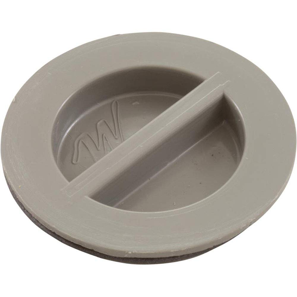 WATERWAY PLASTICS Waterway Plastics 400-4147 Flush Plug 1.5 Inch With Gasket Gray