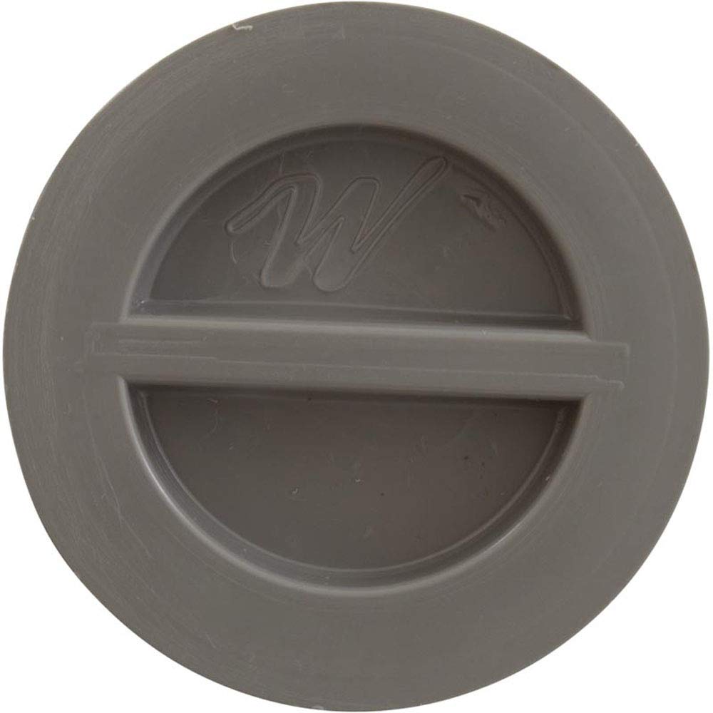 WATERWAY PLASTICS Waterway Plastics 400-4147 Flush Plug 1.5 Inch With Gasket Gray