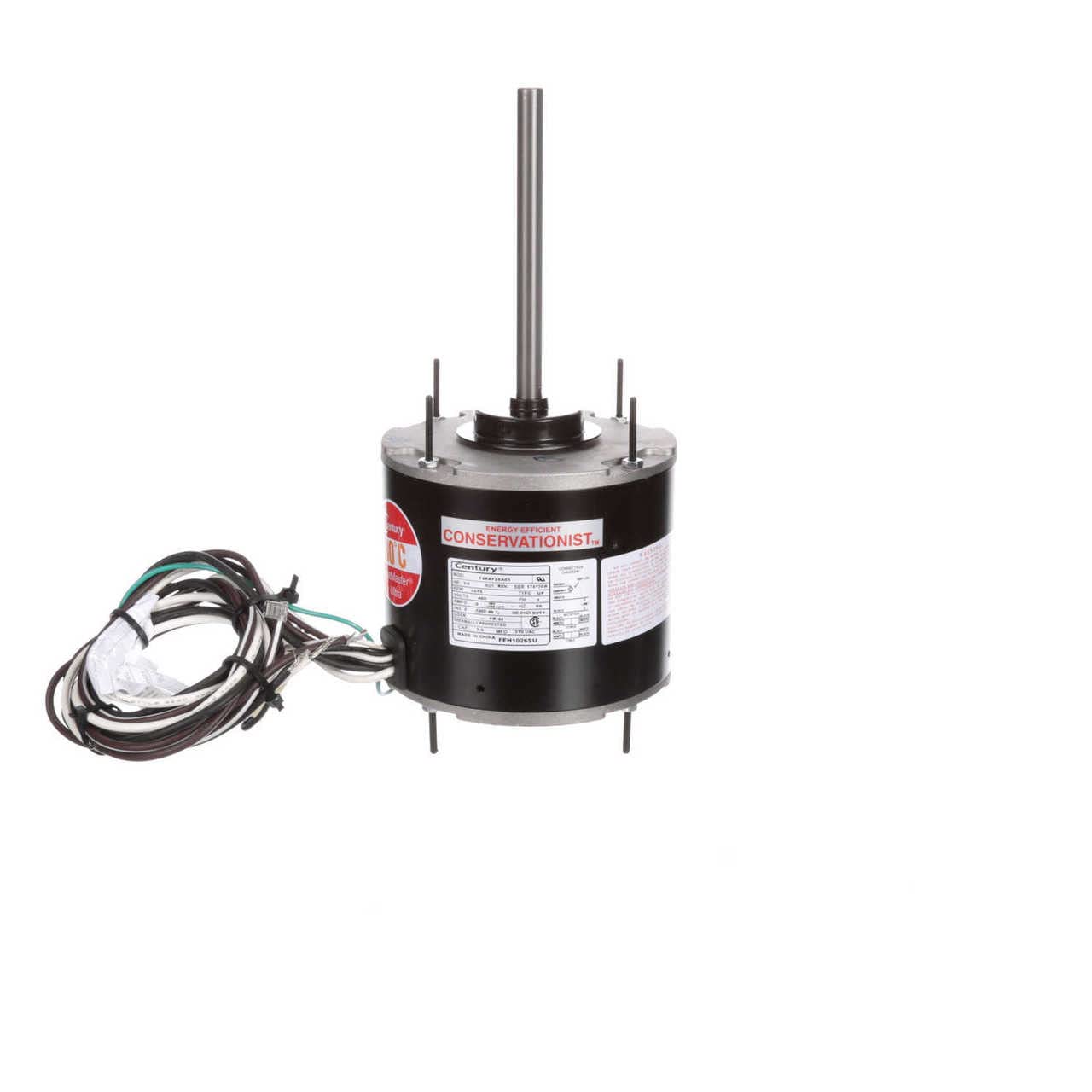 CENTURY MOTORS FEH1026SU CONDENSER FAN MOTORS