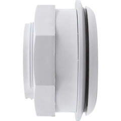 CUSTOM MOLDED PRODUCTS Custom Molded Products 25522-000-000 Wall Fitting 1-1/2 Inch x 3-1/2 Inch with Nut White