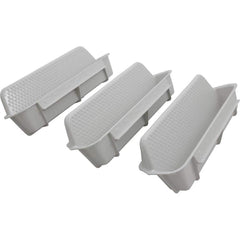 CUSTOM MOLDED PRODUCTS Custom Molded Products 25578-000-000 Pool Wall Step White (3/Set)