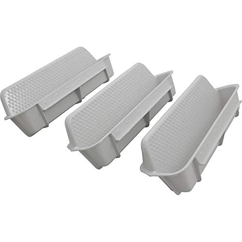 CUSTOM MOLDED PRODUCTS Custom Molded Products 25578-000-000 Pool Wall Step White (3/Set)