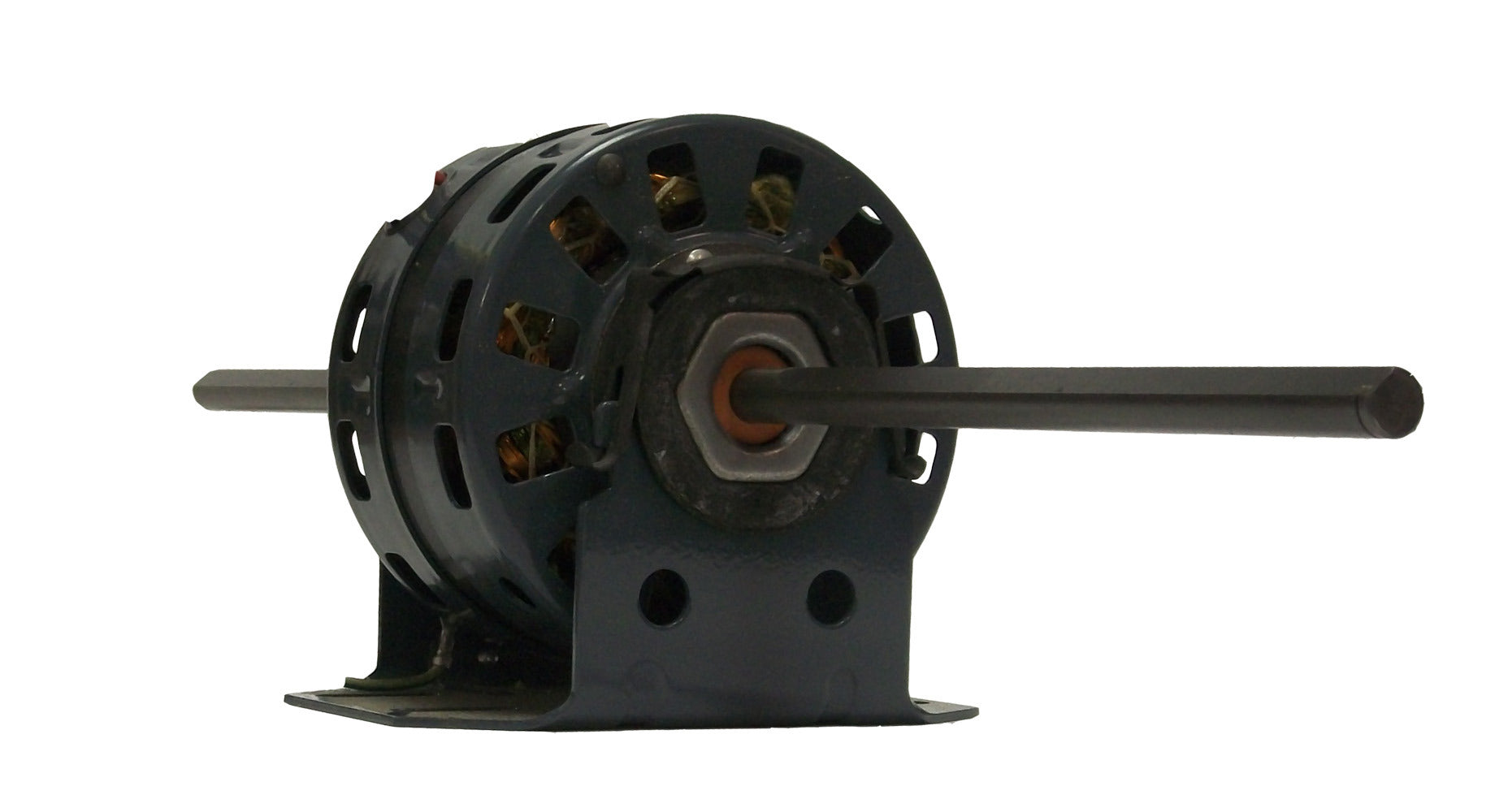 GENTEQ MOTORS Fasco D1005 5 Frame Open Ventilated Permanent Split Capacitor Fan Coil Air-Conditioning and Heating Unit Motor 460 Volts 1/10-1/15HP 1050RPM